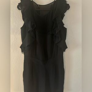 BCBG BLACK ROMPER SHORTS